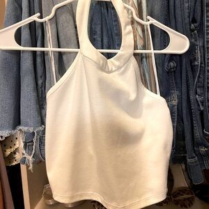 Crop top open back from the mall